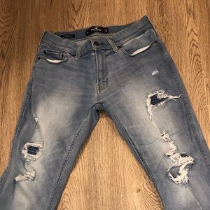 Hollister  ripped skinny Jeans
